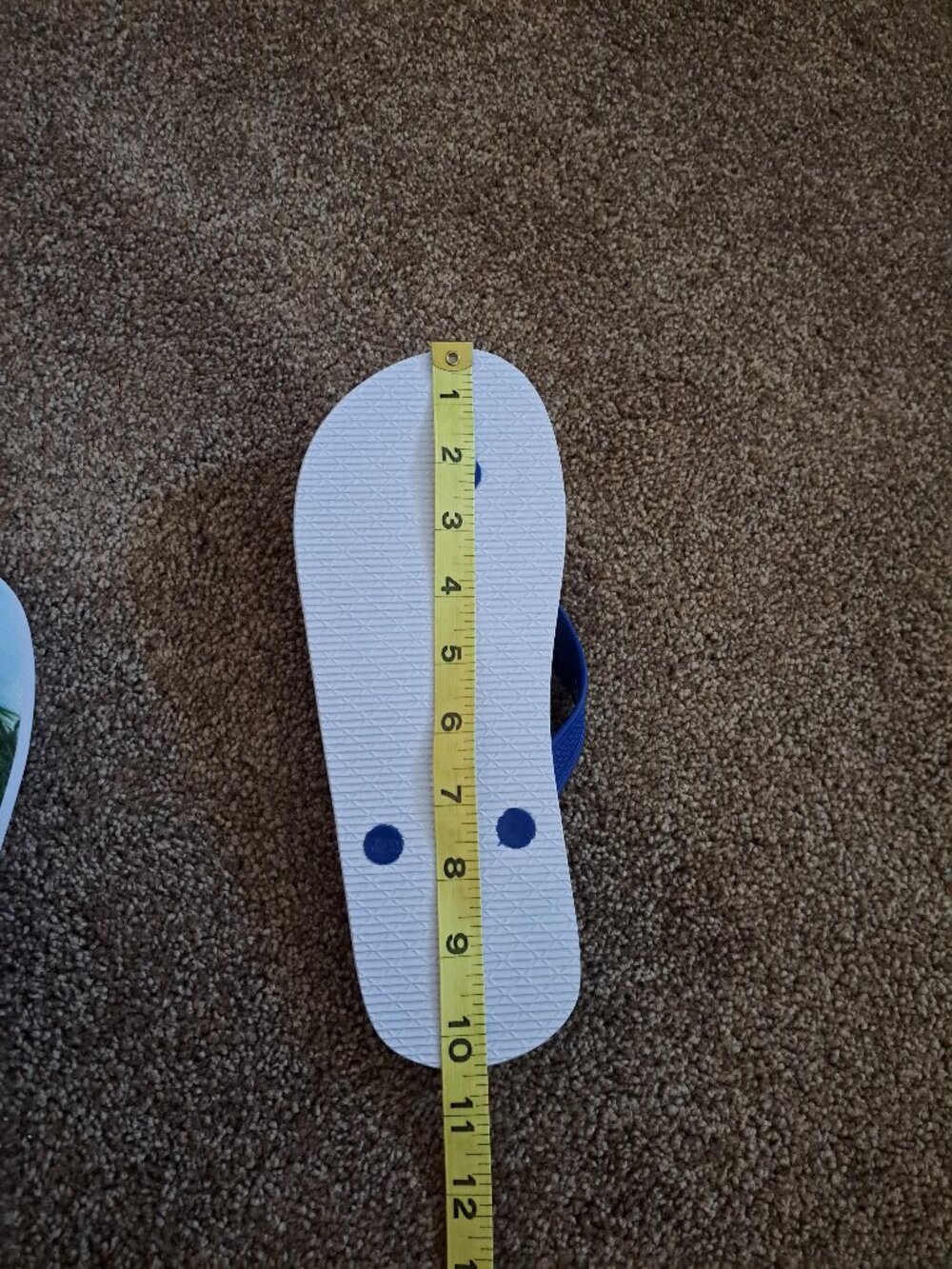 Corona Extra flip-flops featuring a tropical palm tree&beer bottle graphic sole - Picture 5 of 5